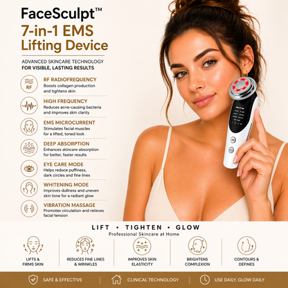 FaceSculpt™ 7-in-1 EMS Lifting Device