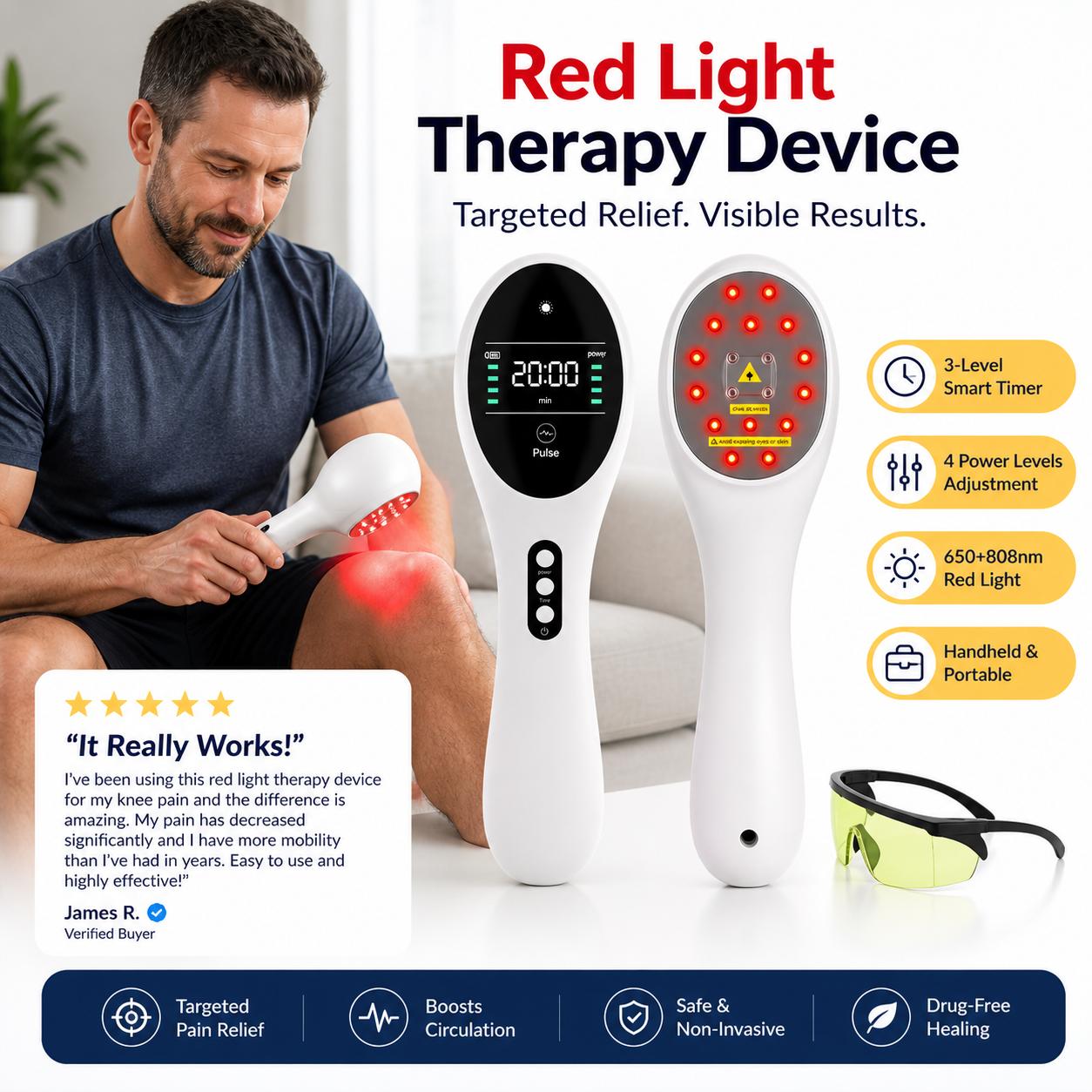 PainEase™ Red Light Pro